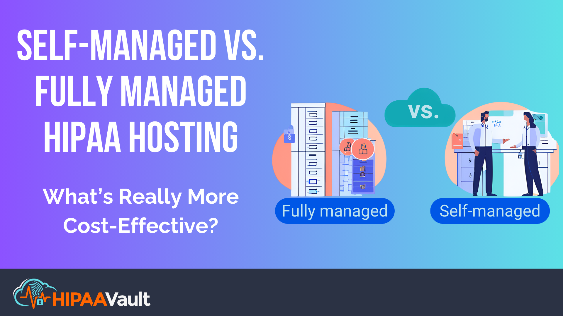 Self-Managed vs. Fully Managed HIPAA Hosting